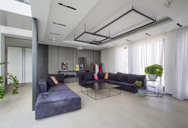 Luksusowy dwupoziomowy Penthouse Eko Park Mokotów