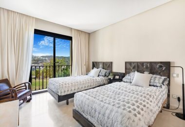 Wspaniałe dwupokojowe, południowe mieszkanie w zamkniętym kompleksie mieszkaniowym Buenavista II, La Quinta, z panoramicznym widokiem na morze