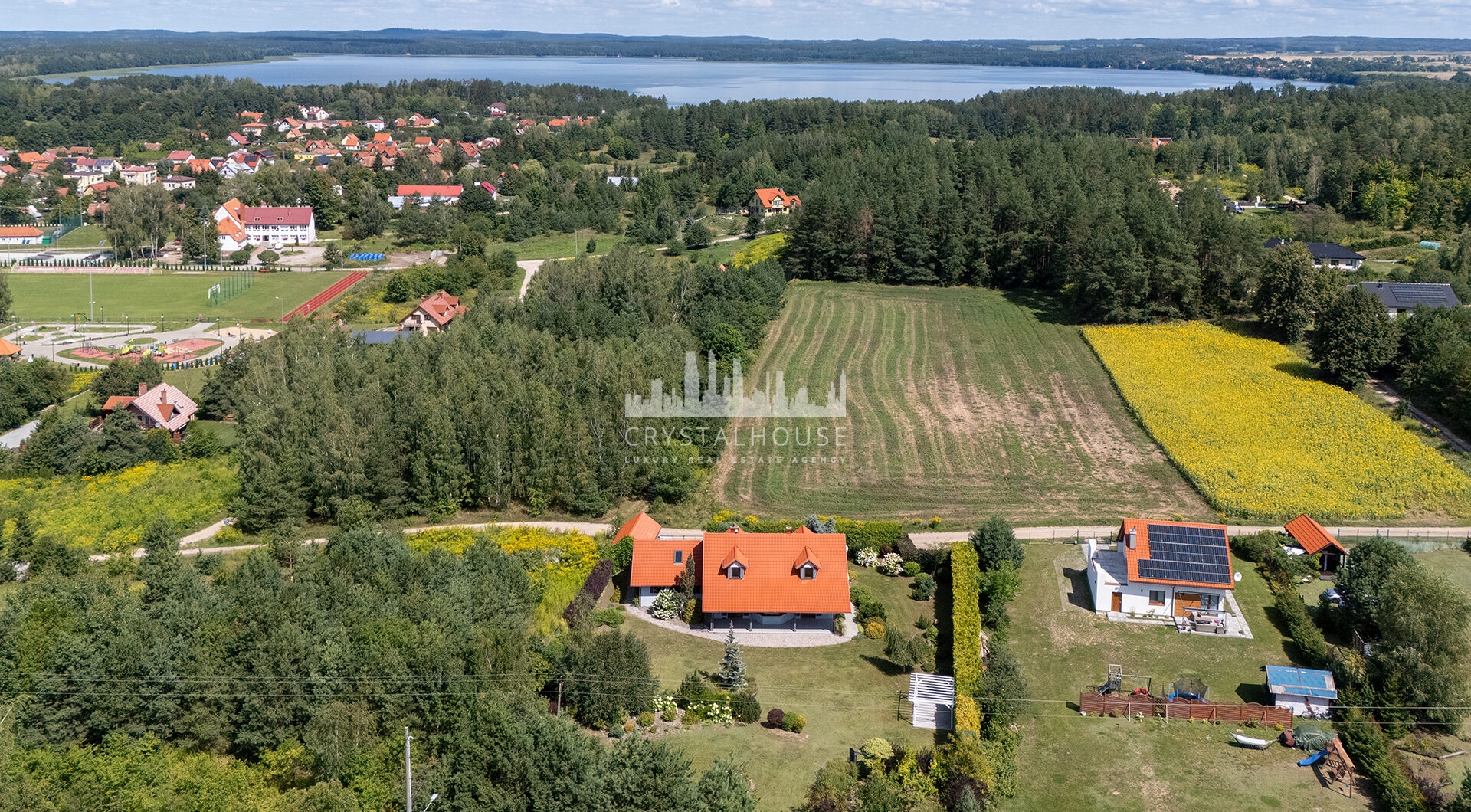 Całoroczny dom w Kruklankach nad j. Gołdapiwo