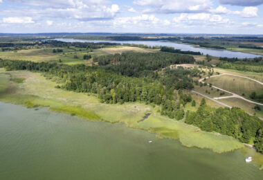 1h Teren z linią brzegową j. TAŁTY na Szlaku WJM