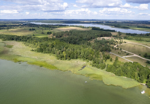 1h Teren z linią brzegową j. TAŁTY na Szlaku WJM