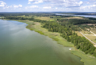 1h Teren z linią brzegową j. TAŁTY na Szlaku WJM