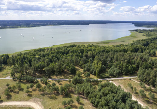 1h Teren z linią brzegową j. TAŁTY na Szlaku WJM