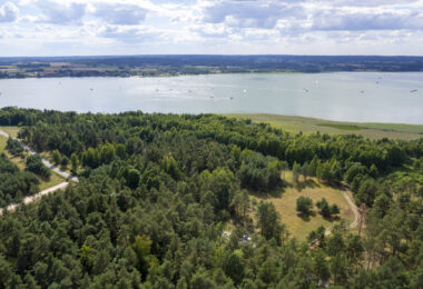 1h Teren z linią brzegową j. TAŁTY na Szlaku WJM