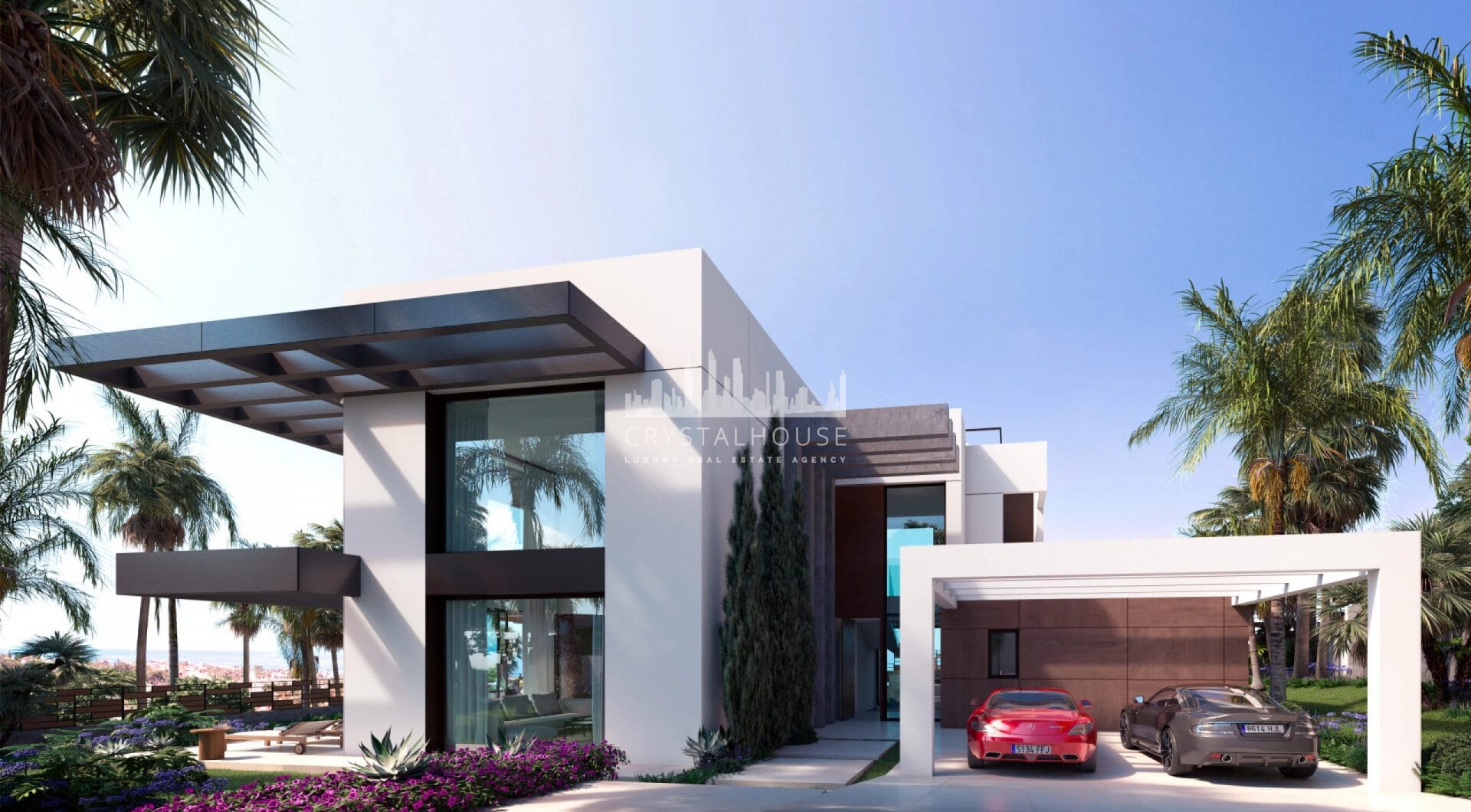 Luksusowa, nowoczesna willa w ekskluzywnej, zamkniętej społeczności.