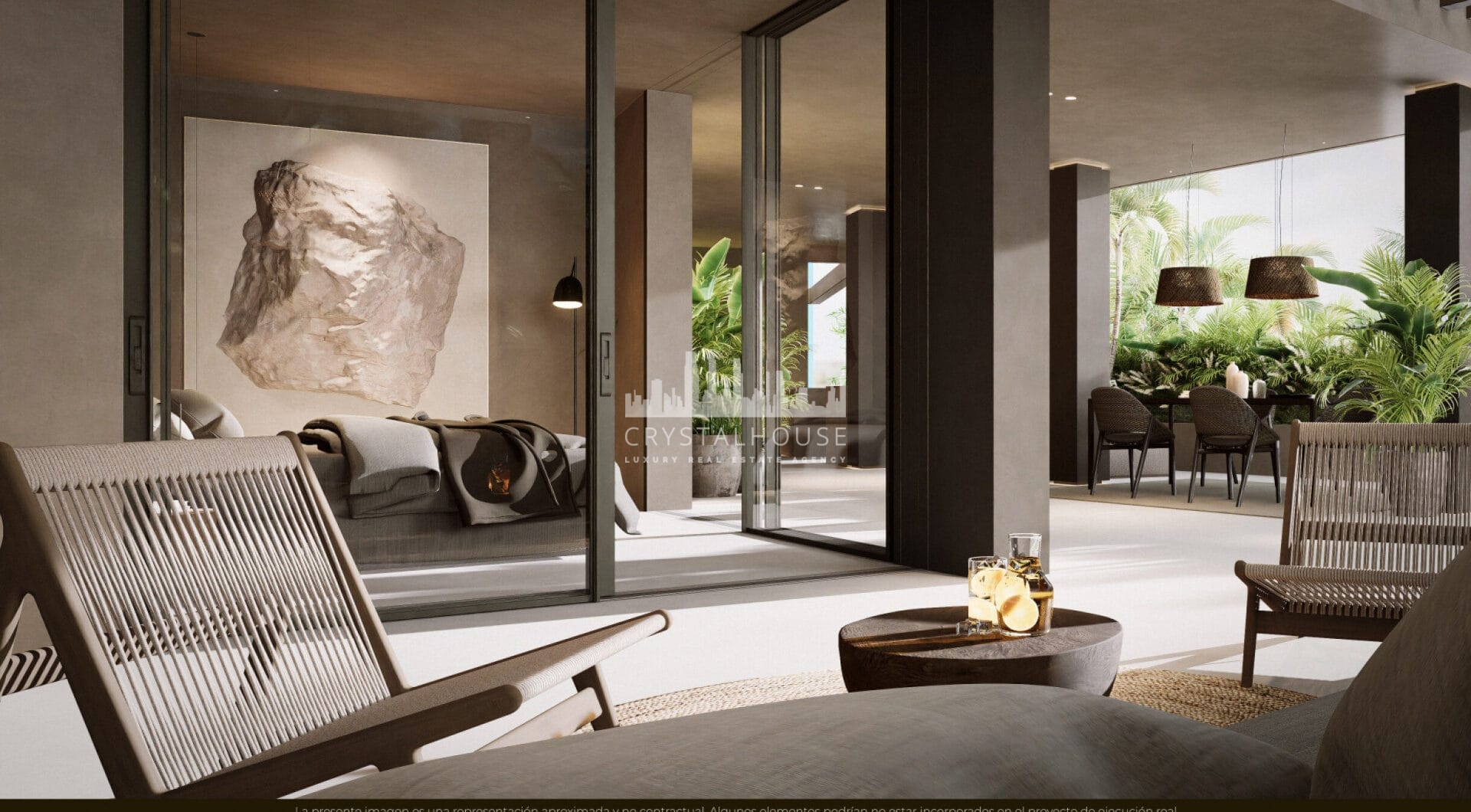 Położona w cichej ślepej uliczce w samym sercu Nueva Andalucía, Villa Èlan to ekskluzywna nowa rezydencja zaprojektowana przez uznaną firmę NMobe.