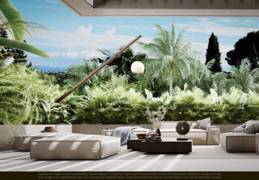 Położona w cichej ślepej uliczce w samym sercu Nueva Andalucía, Villa Èlan to ekskluzywna nowa rezydencja zaprojektowana przez uznaną firmę NMobe.