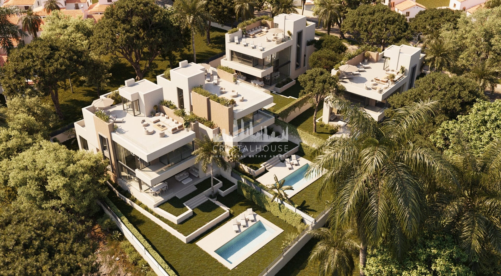 Ekskluzywne wille przy plaży we wschodniej Marbelli