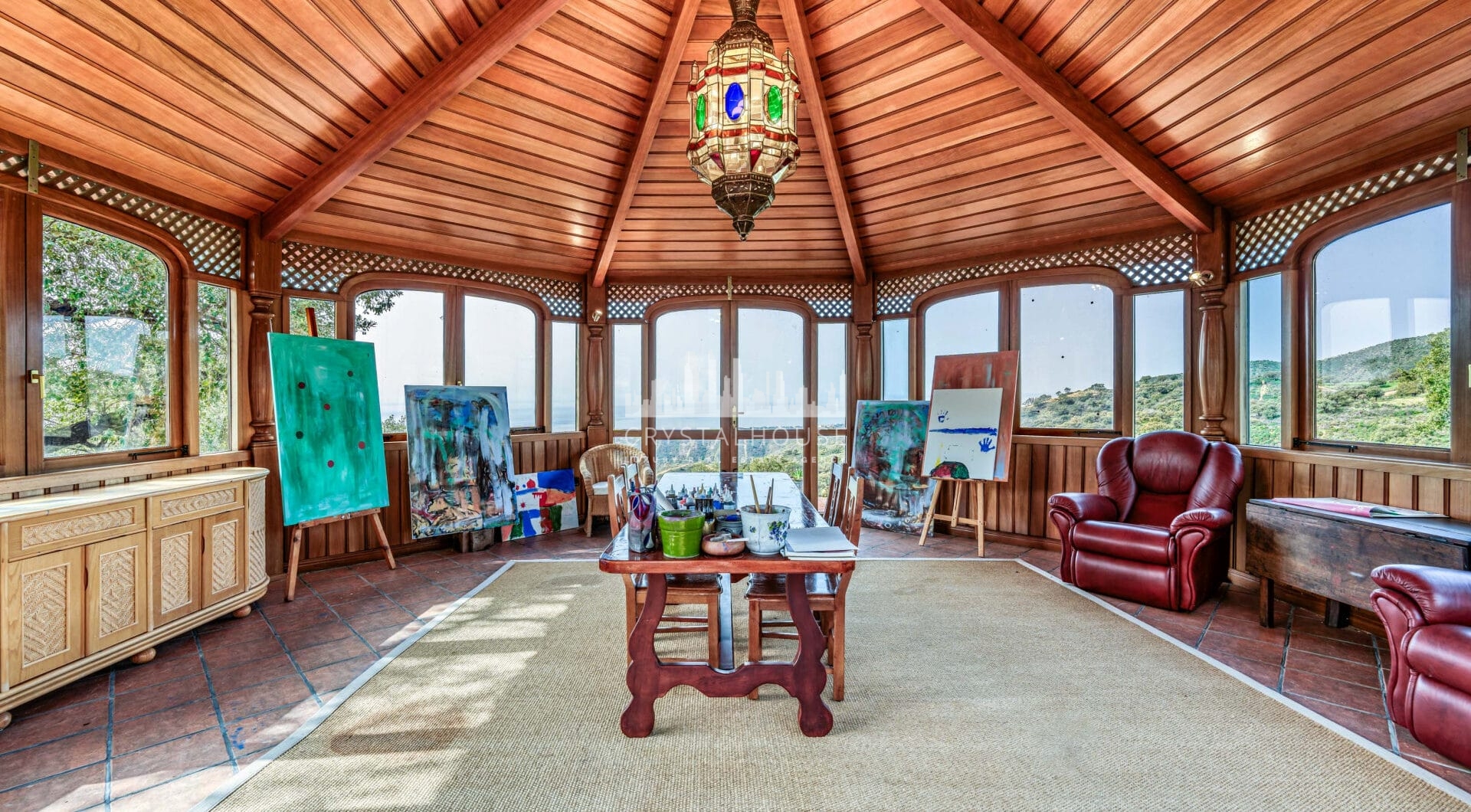 Zachwycająca willa z 7 sypialniami, panoramicznym widokiem na morze, prywatnym basenem i rozległą, 5-hektarową posiadłością w La Mairena