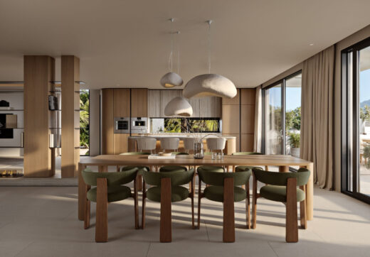 Villa Tulua to luksusowa willa o designerskim wystroju, położona w wymarzonej lokalizacji Nueva Andalucía, na wzniesieniu, z którego roztacza się niezrównana panorama.