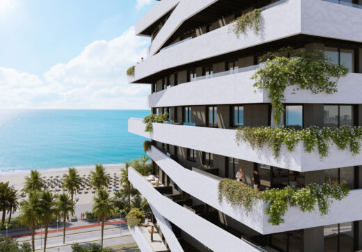 Odkryj Octavia, luksusową inwestycję mieszkaniową położoną przy plaży w Maladze, naprzeciwko promenady Antonio Banderas.