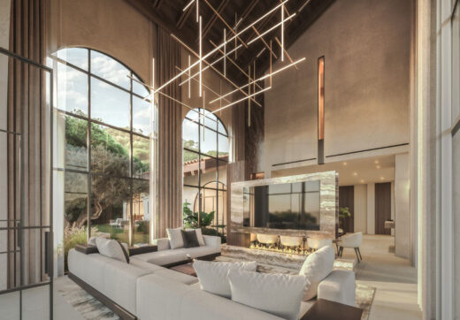 Villa Yama to wyjątkowa willa z pięcioma sypialniami na sprzedaż w prestiżowej, ogrodzonej społeczności El Madroñal w Benahavís.