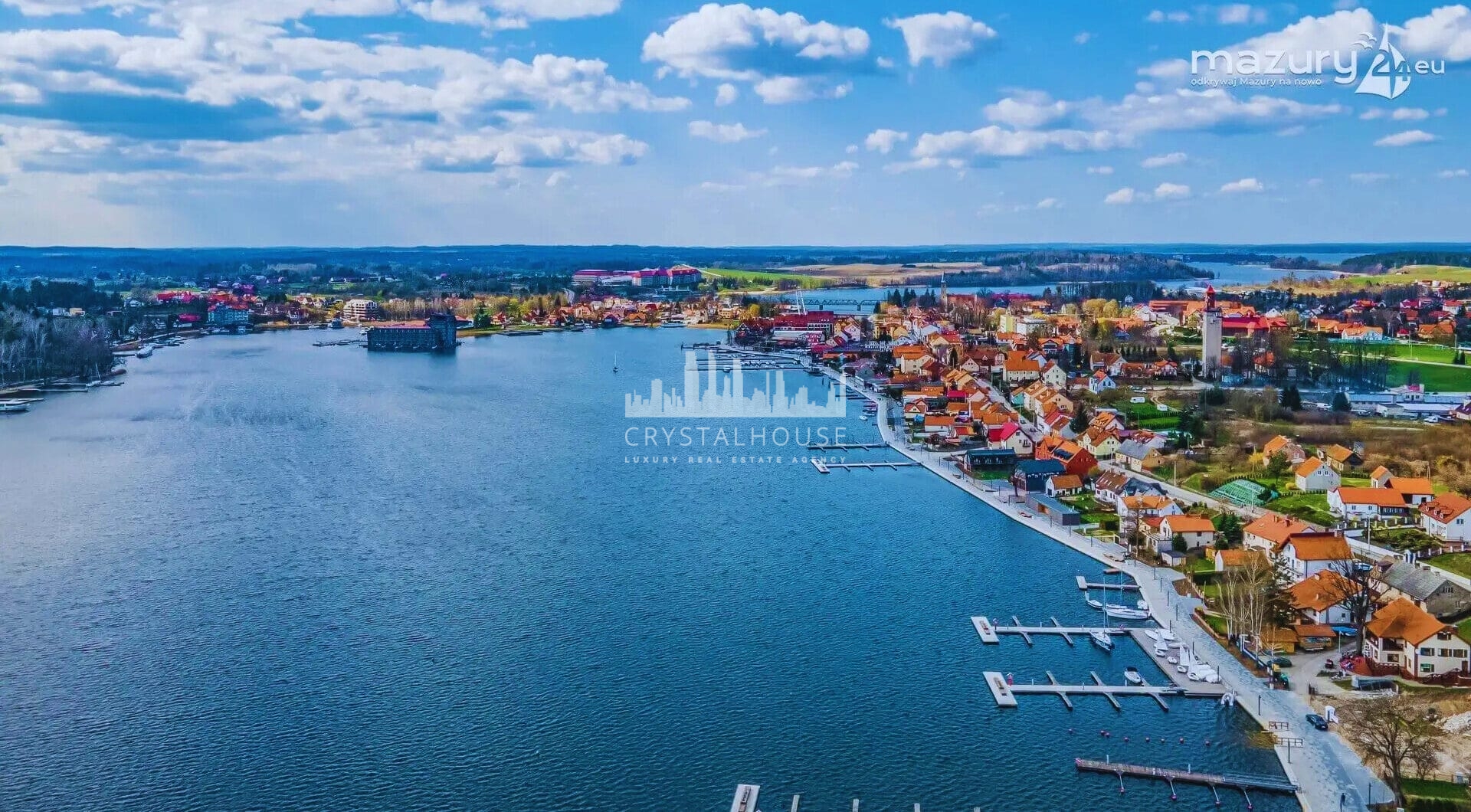 Luksusowy Dom z Widokiem na Jezioro Mikołajki