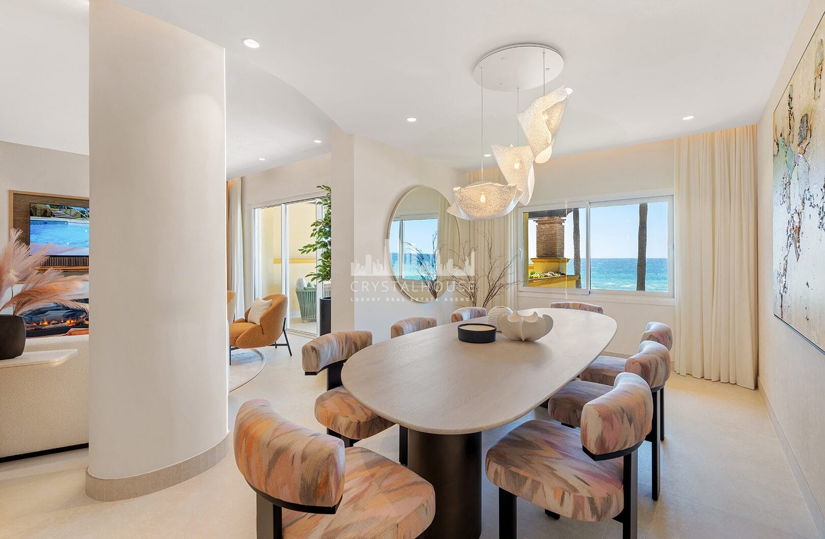 Elegancki apartament z 3 sypialniami przy plaży w Rio Real Playa, Marbella