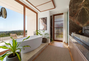 Villa Cina zajmuje uprzywilejowaną pozycję w The Hills, La Quinta