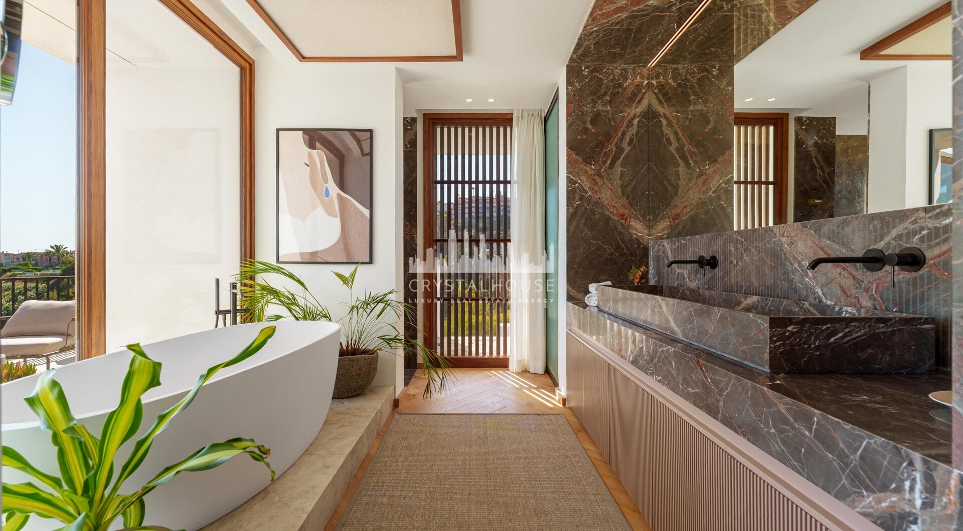 Villa Cina zajmuje uprzywilejowaną pozycję w The Hills, La Quinta