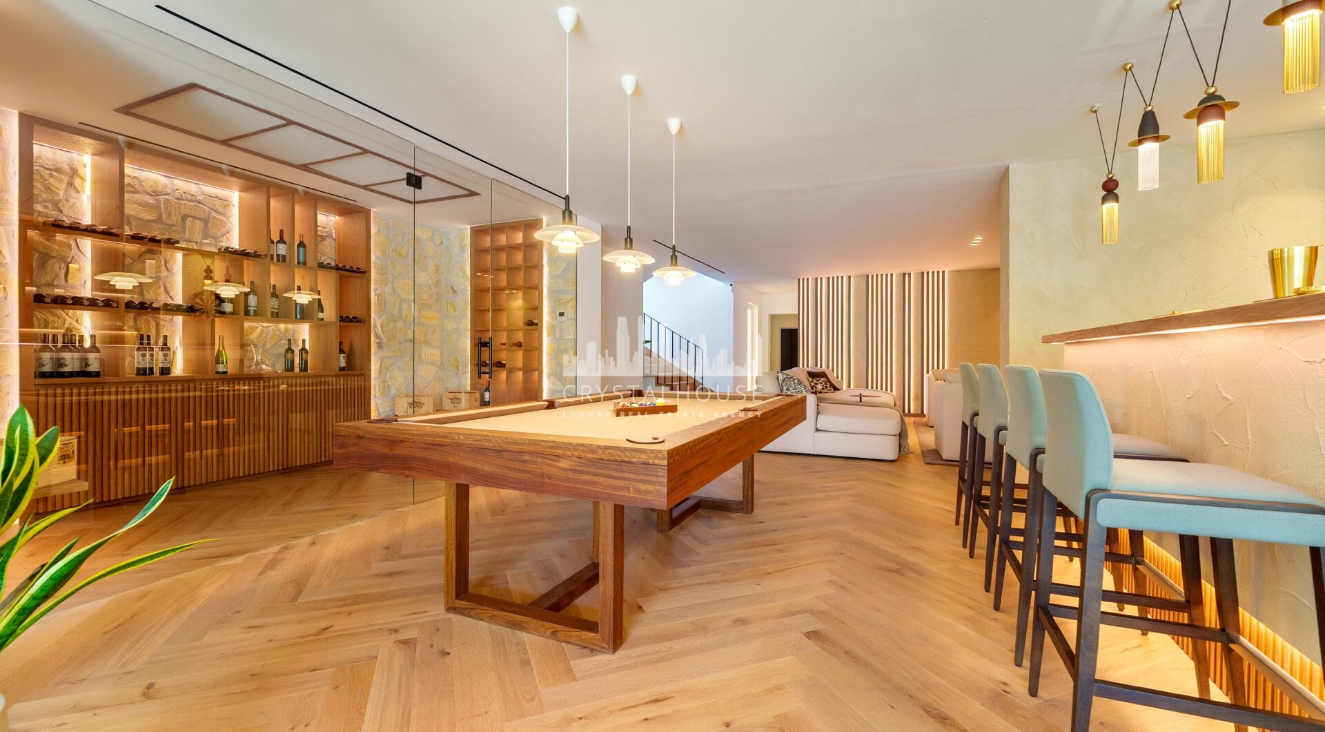 Villa Cina zajmuje uprzywilejowaną pozycję w The Hills, La Quinta