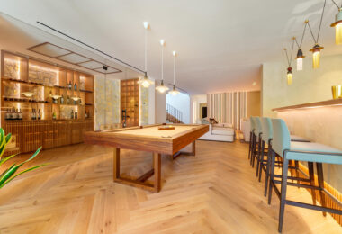 Villa Cina zajmuje uprzywilejowaną pozycję w The Hills, La Quinta