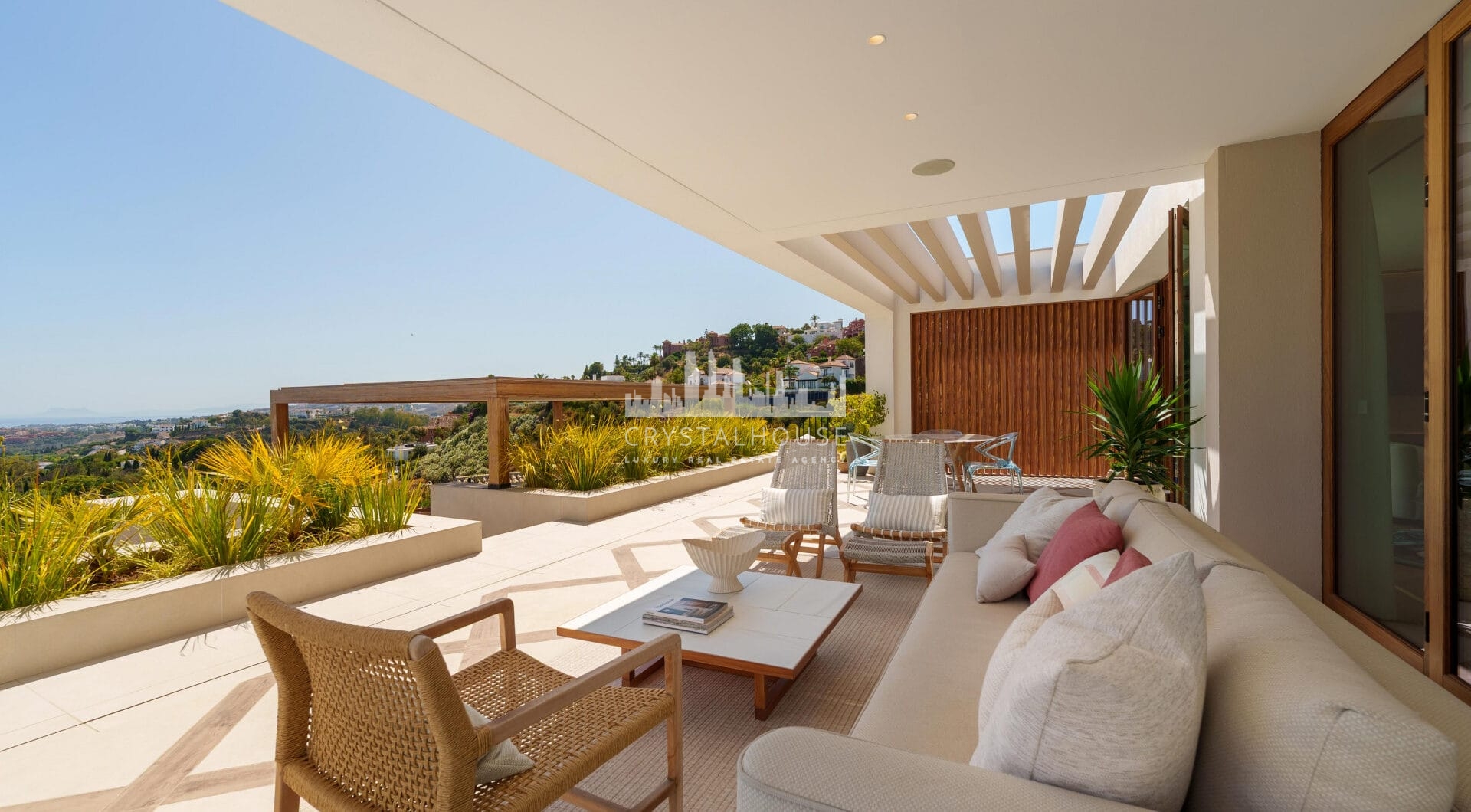 Villa Cina zajmuje uprzywilejowaną pozycję w The Hills, La Quinta