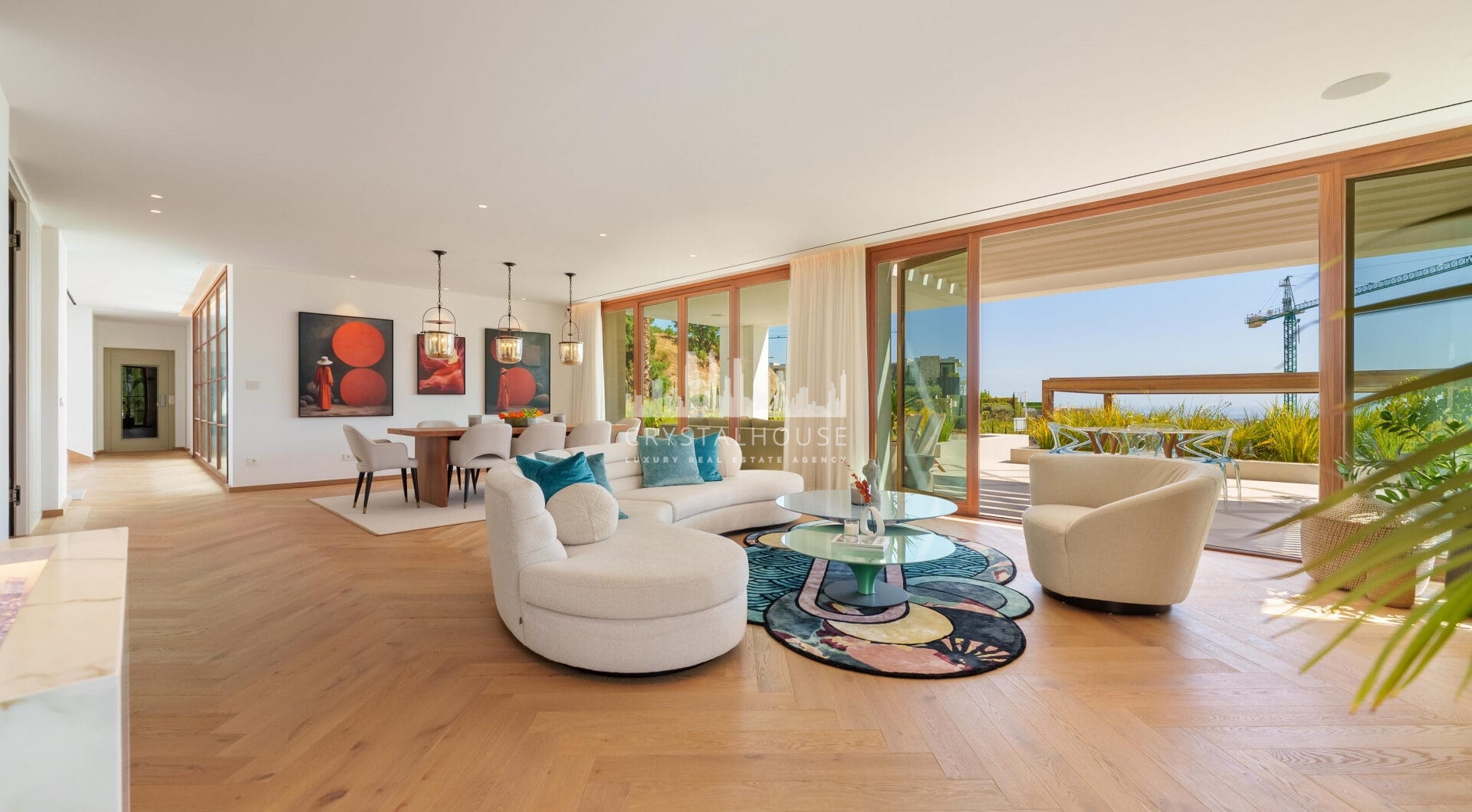 Villa Cina zajmuje uprzywilejowaną pozycję w The Hills, La Quinta