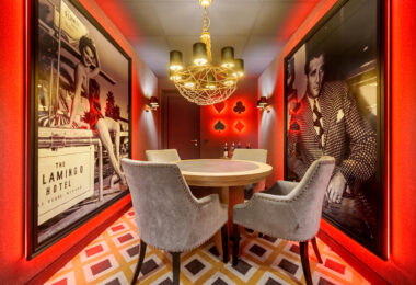 Villa Cina zajmuje uprzywilejowaną pozycję w The Hills, La Quinta