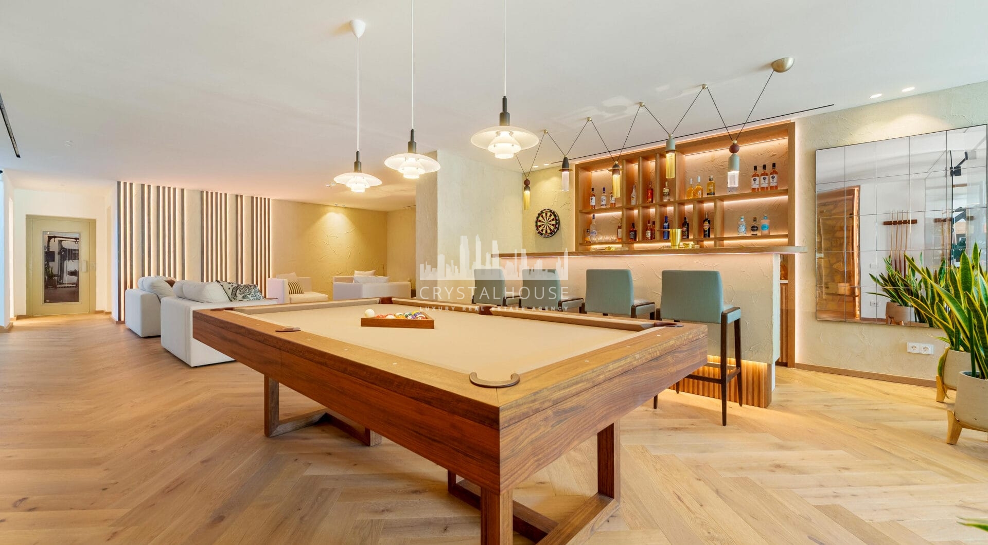 Villa Cina zajmuje uprzywilejowaną pozycję w The Hills, La Quinta