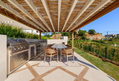 Villa Cina zajmuje uprzywilejowaną pozycję w The Hills, La Quinta