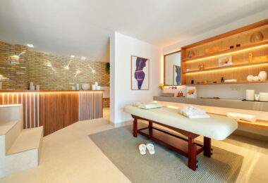 Villa Cina zajmuje uprzywilejowaną pozycję w The Hills, La Quinta