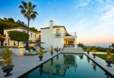 Luksusowa willa z panoramicznym widokiem na morze i góry w Sierra Blanca