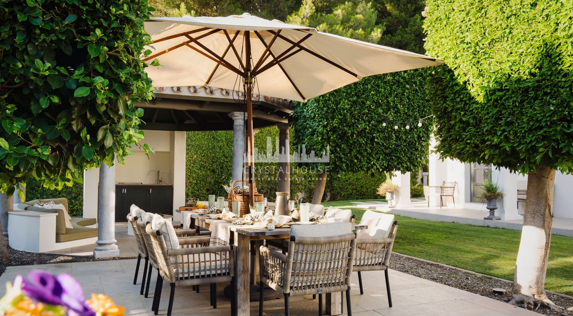 Luksusowa willa z panoramicznym widokiem na morze i góry w Sierra Blanca