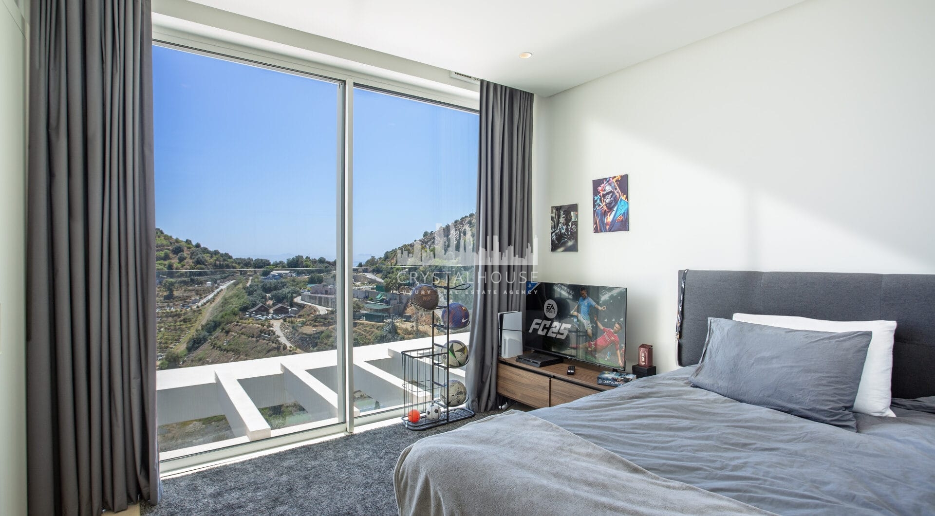 Nowoczesny penthouse z widokiem na morze i góry w Palo Alto