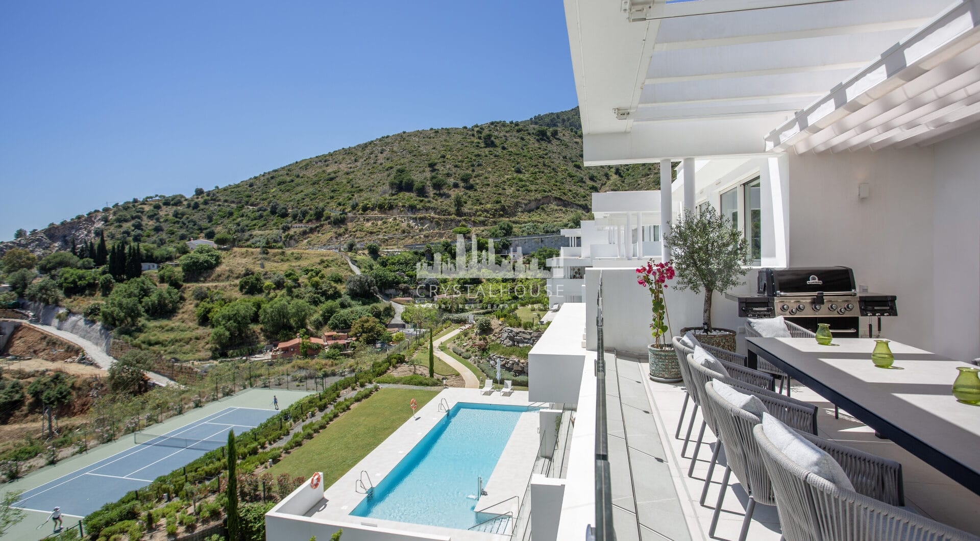 Nowoczesny penthouse z widokiem na morze i góry w Palo Alto