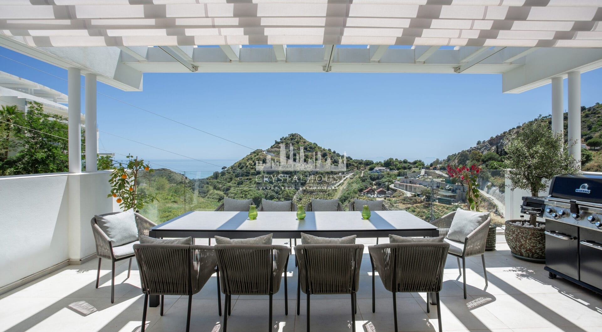 Nowoczesny penthouse z widokiem na morze i góry w Palo Alto