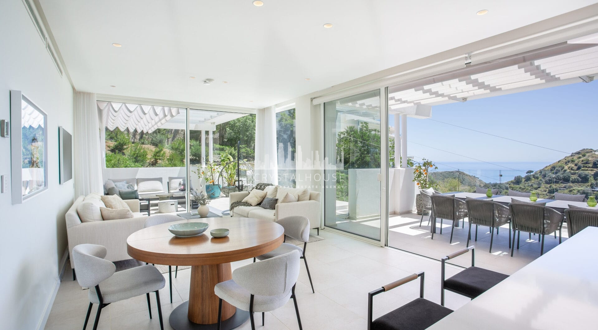 Nowoczesny penthouse z widokiem na morze i góry w Palo Alto