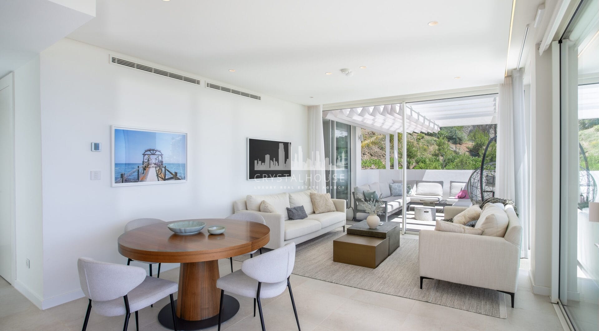 Nowoczesny penthouse z widokiem na morze i góry w Palo Alto