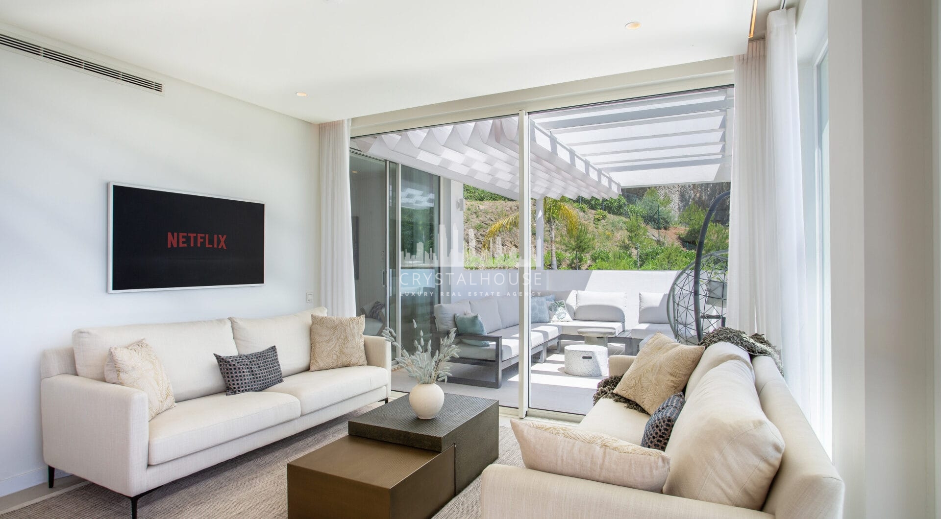 Nowoczesny penthouse z widokiem na morze i góry w Palo Alto