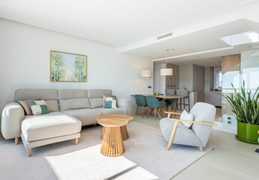 Nowoczesny penthouse z 3 sypialniami i panoramicznym widokiem w La Cala Golf, Mijas Costa