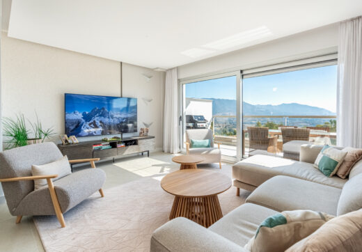 Nowoczesny penthouse z 3 sypialniami i panoramicznym widokiem w La Cala Golf, Mijas Costa