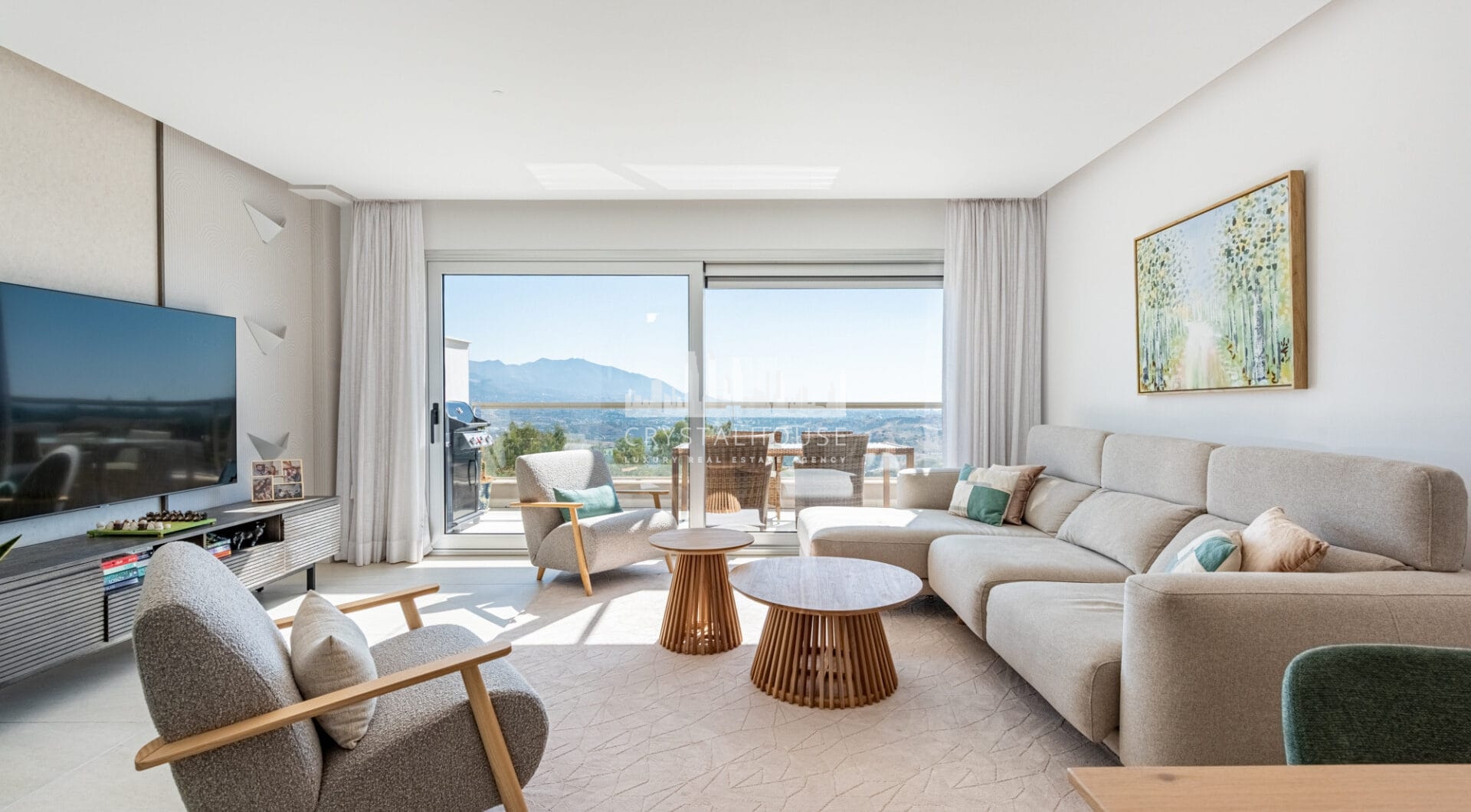 Nowoczesny penthouse z 3 sypialniami i panoramicznym widokiem w La Cala Golf, Mijas Costa
