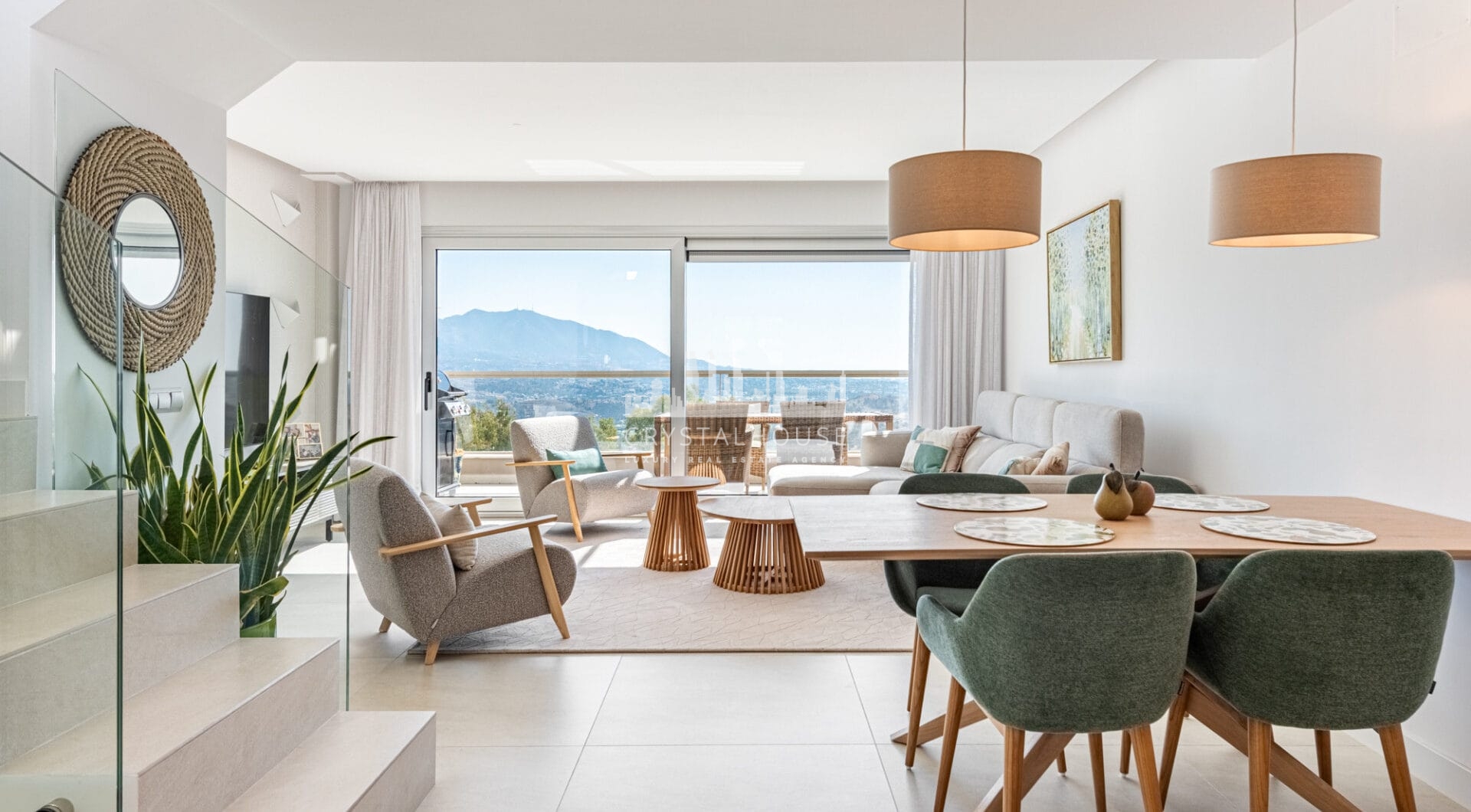 Nowoczesny penthouse z 3 sypialniami i panoramicznym widokiem w La Cala Golf, Mijas Costa