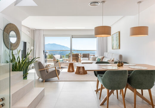 Nowoczesny penthouse z 3 sypialniami i panoramicznym widokiem w La Cala Golf, Mijas Costa