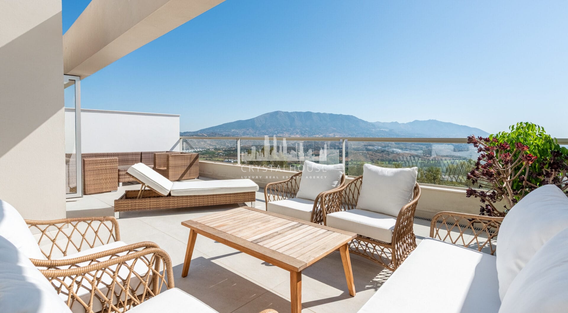 Nowoczesny penthouse z 3 sypialniami i panoramicznym widokiem w La Cala Golf, Mijas Costa
