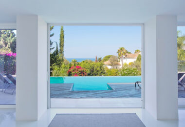 Nowoczesna, luksusowa willa z 7 sypialniami i panoramicznym widokiem na morze w Hacienda Las Chapas