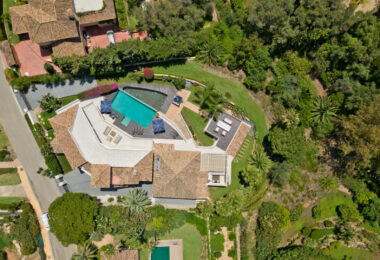 Nowoczesna, luksusowa willa z 7 sypialniami i panoramicznym widokiem na morze w Hacienda Las Chapas