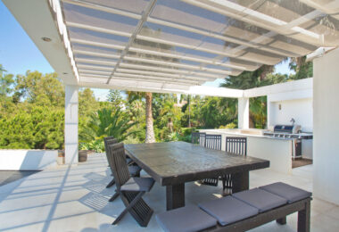 Nowoczesna, luksusowa willa z 7 sypialniami i panoramicznym widokiem na morze w Hacienda Las Chapas