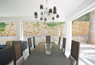 Nowoczesna, luksusowa willa z 7 sypialniami i panoramicznym widokiem na morze w Hacienda Las Chapas