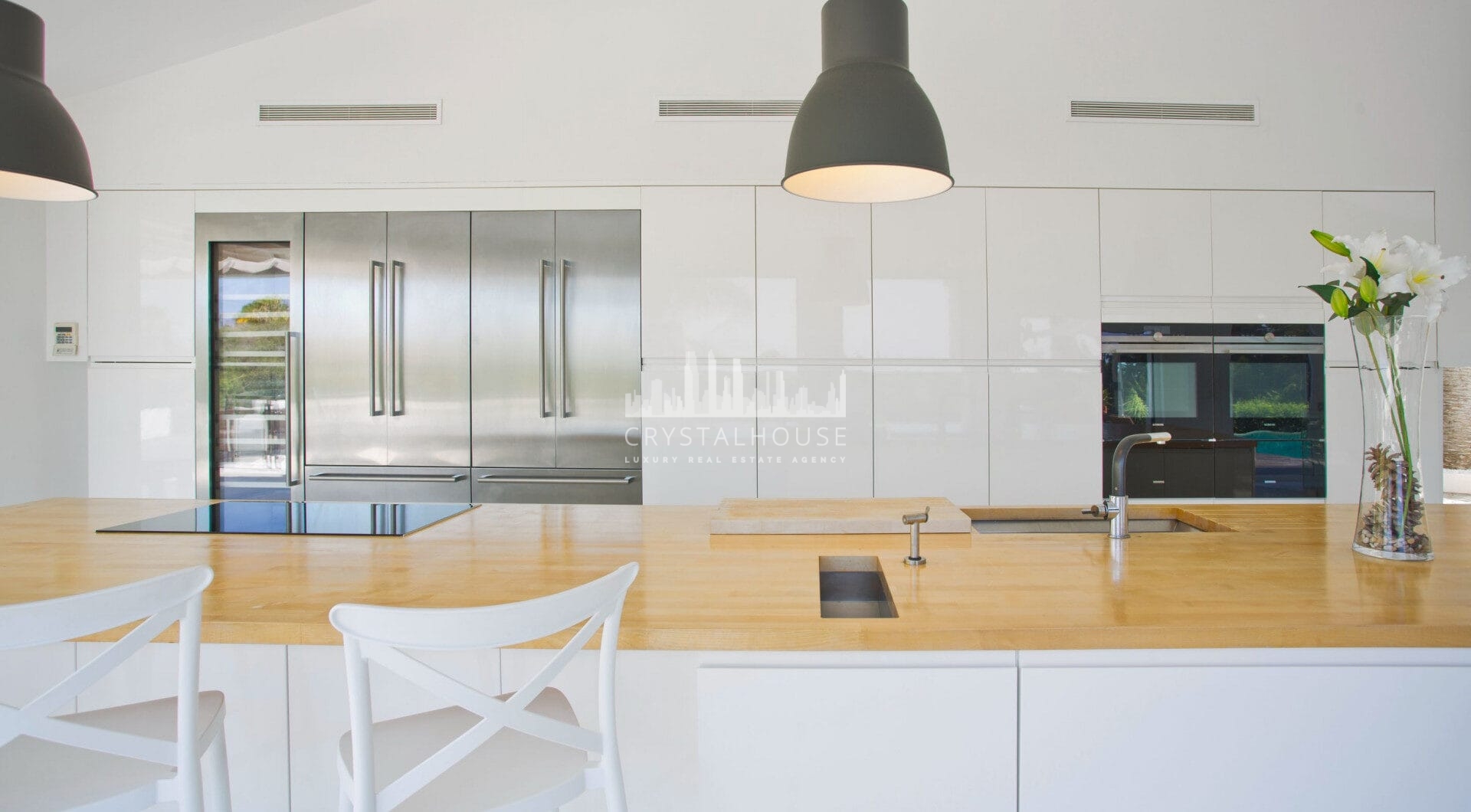 Nowoczesna, luksusowa willa z 7 sypialniami i panoramicznym widokiem na morze w Hacienda Las Chapas