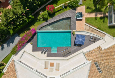 Nowoczesna, luksusowa willa z 7 sypialniami i panoramicznym widokiem na morze w Hacienda Las Chapas