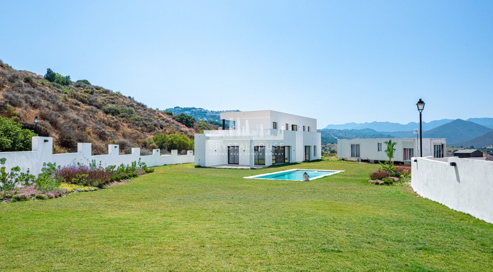 Nowoczesna willa z widokiem na góry w La Cala Golf, Mijas