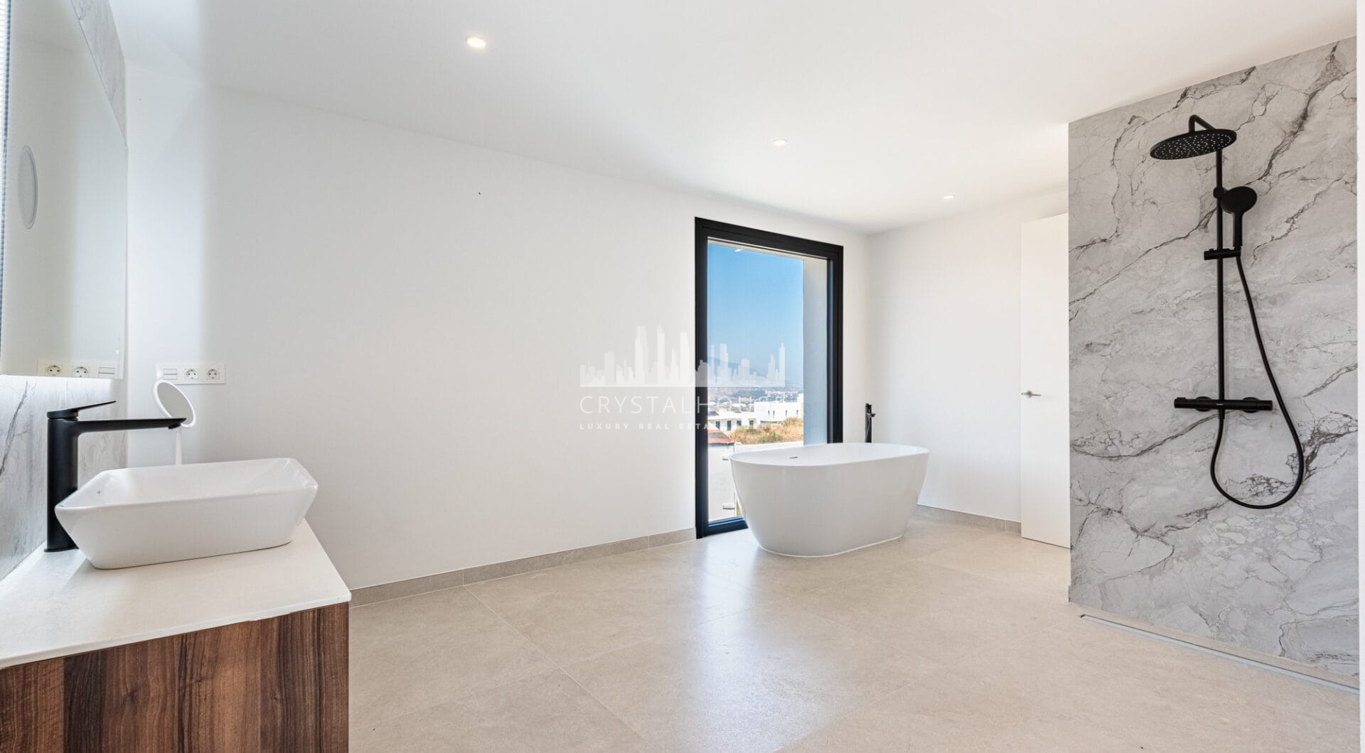 Nowoczesna willa z widokiem na góry w La Cala Golf, Mijas